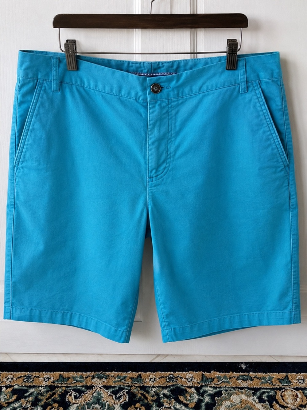 Puma Vibrant Turquoise Flat Front Shorts